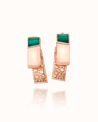 Volumi 18Kt Rose Gold Earrings