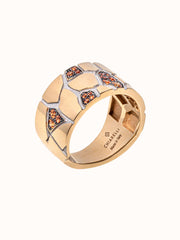 Istinto 18Kt Yellow Gold Wide Band Ring
