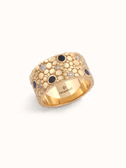 Istinto 18Kt Gold Wide Band Ring