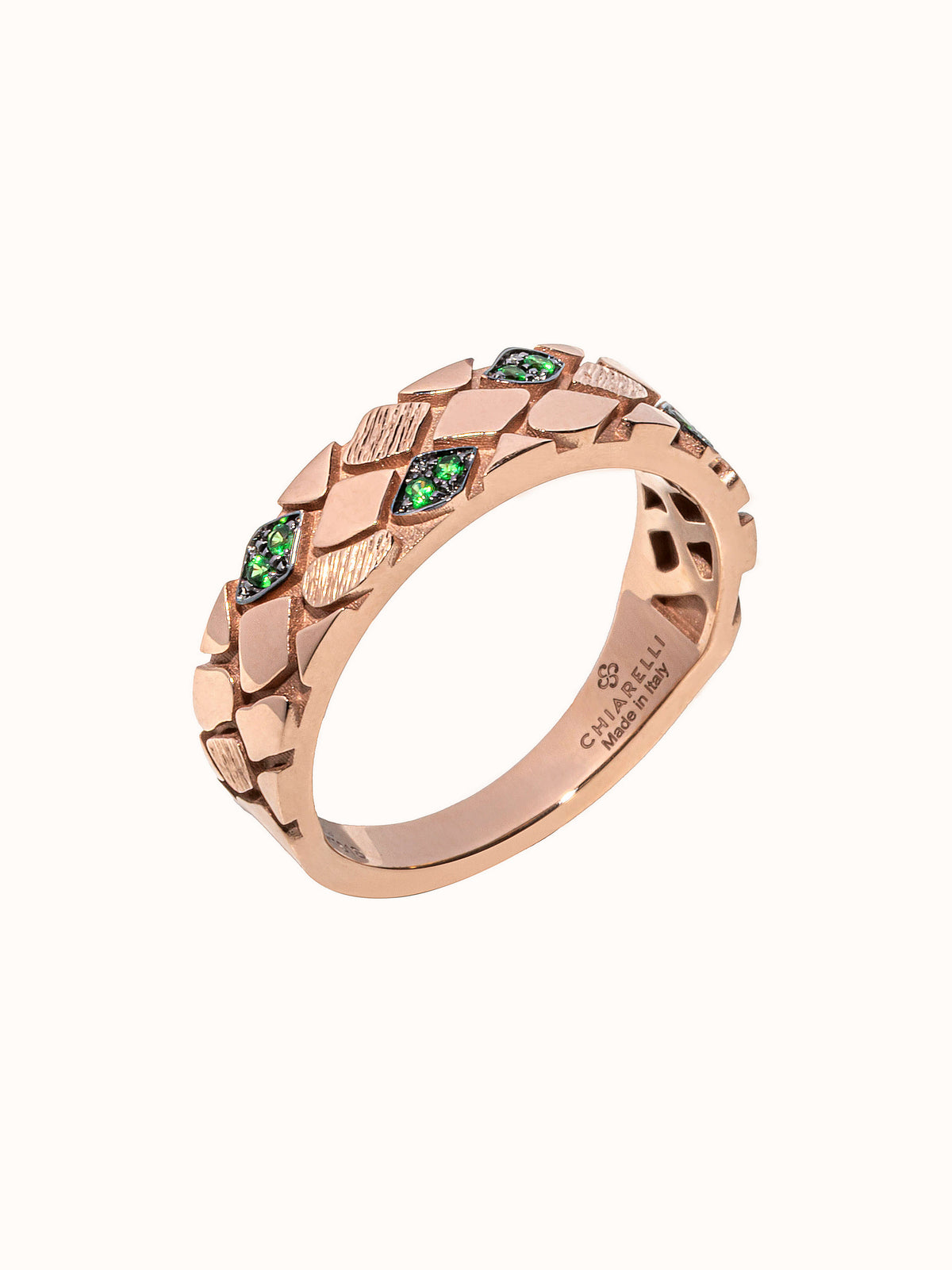 Istinto 18Kt Rose Gold Small Band Ring
