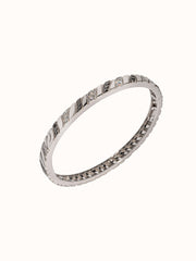 Istinto 18Kt White Gold Bracelet Zebra Pattern