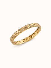 Istinto 18Kt Yellow Gold Medium Bangle Bracelet