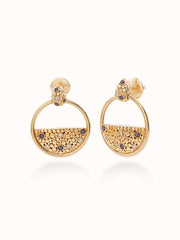 Istinto 18Kt Yellow Gold Dangling Earrings