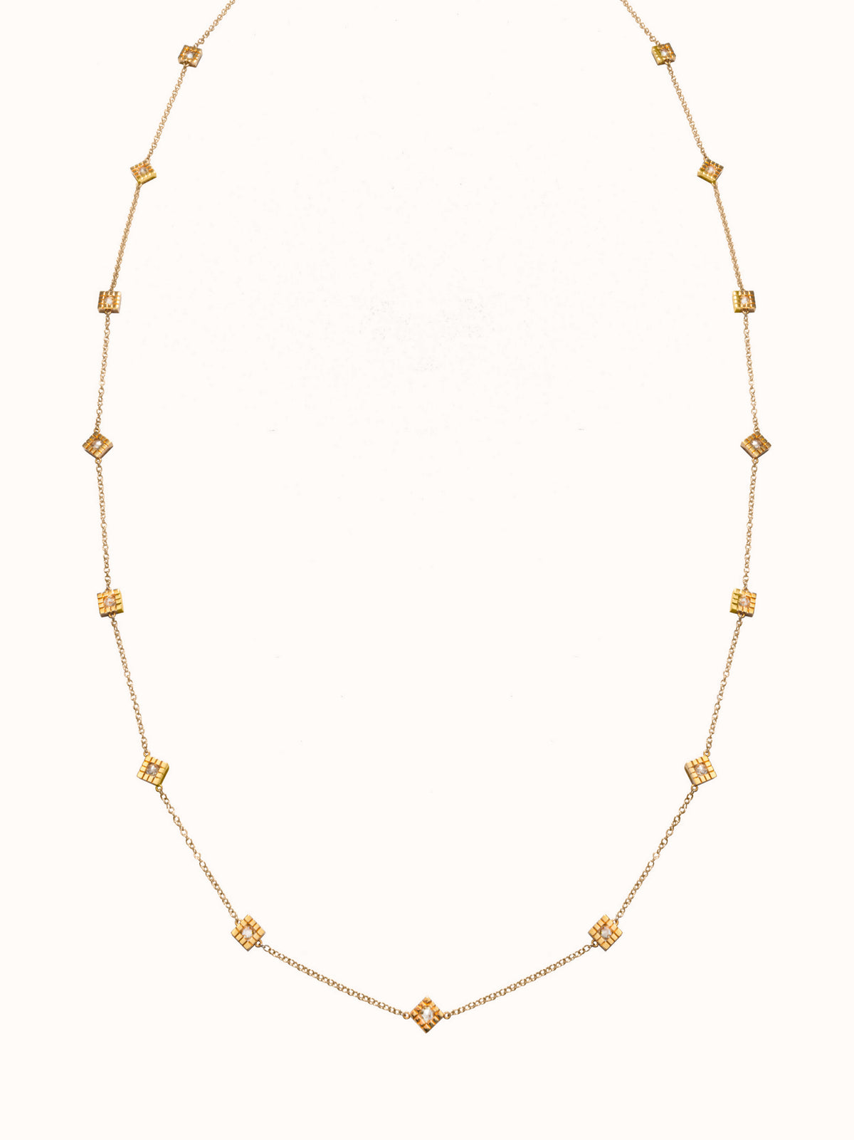 Riflessi 18Kt Yellow Gold Long Necklace