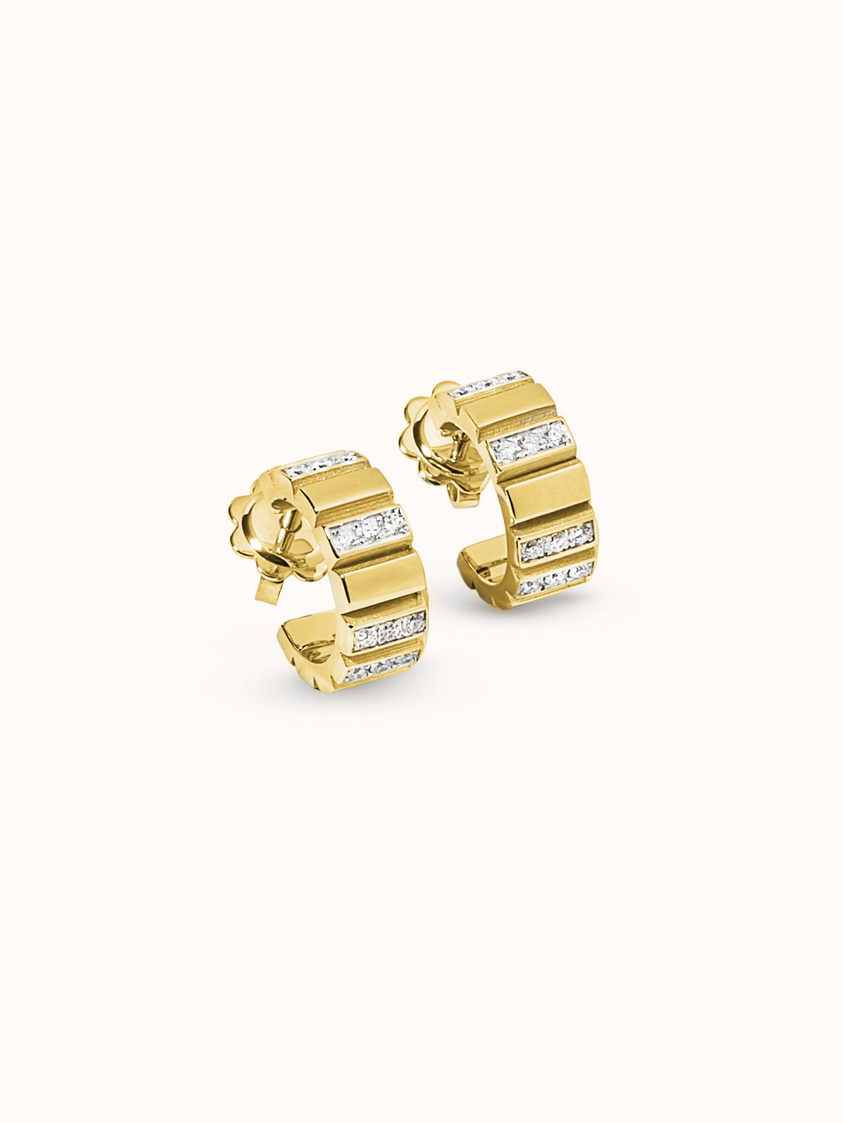 Riflessi 18Kt Gold Small Hoop Earrings