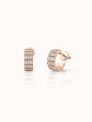 Riflessi 18Kt Gold Small Hoop Earrings