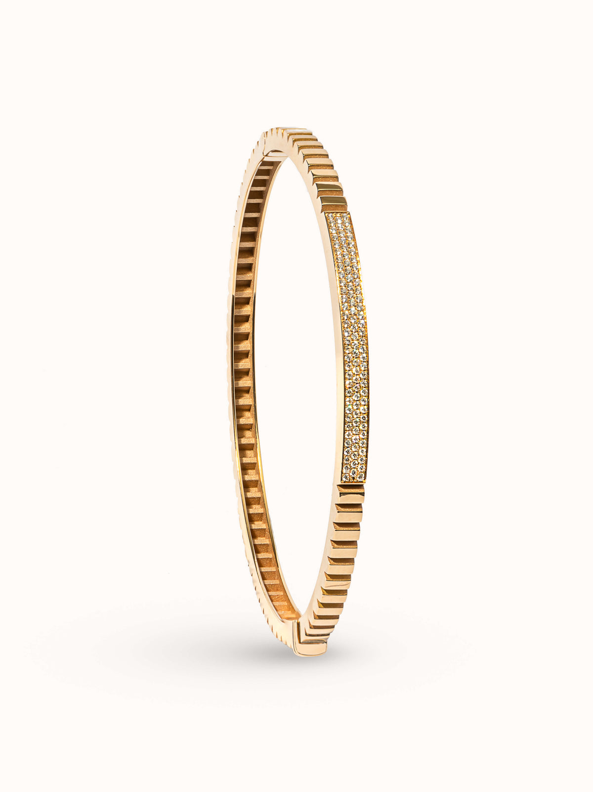 Riflessi 18Kt Yellow Gold Man Bangle Bracelet