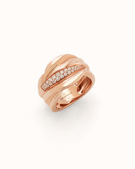 Ulivo 18Kt Rose Gold Band Ring