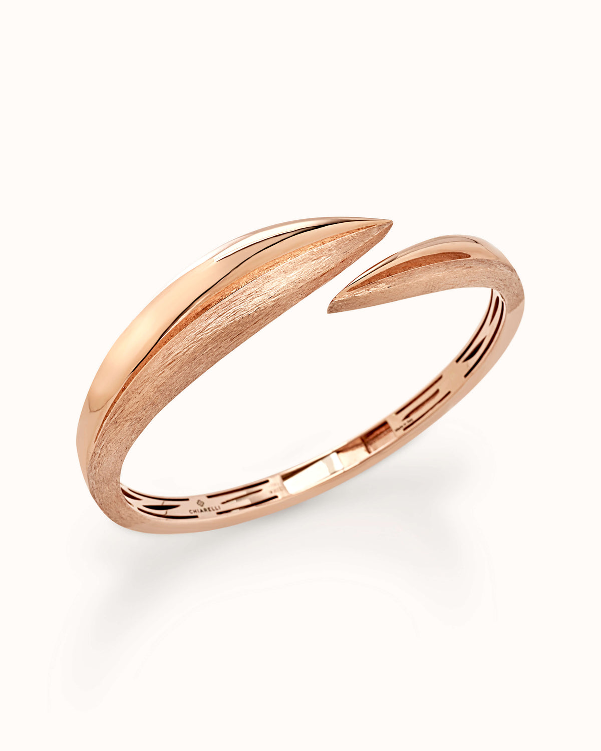 Ulivo 18Kt Rose Gold Bangle Bracelet