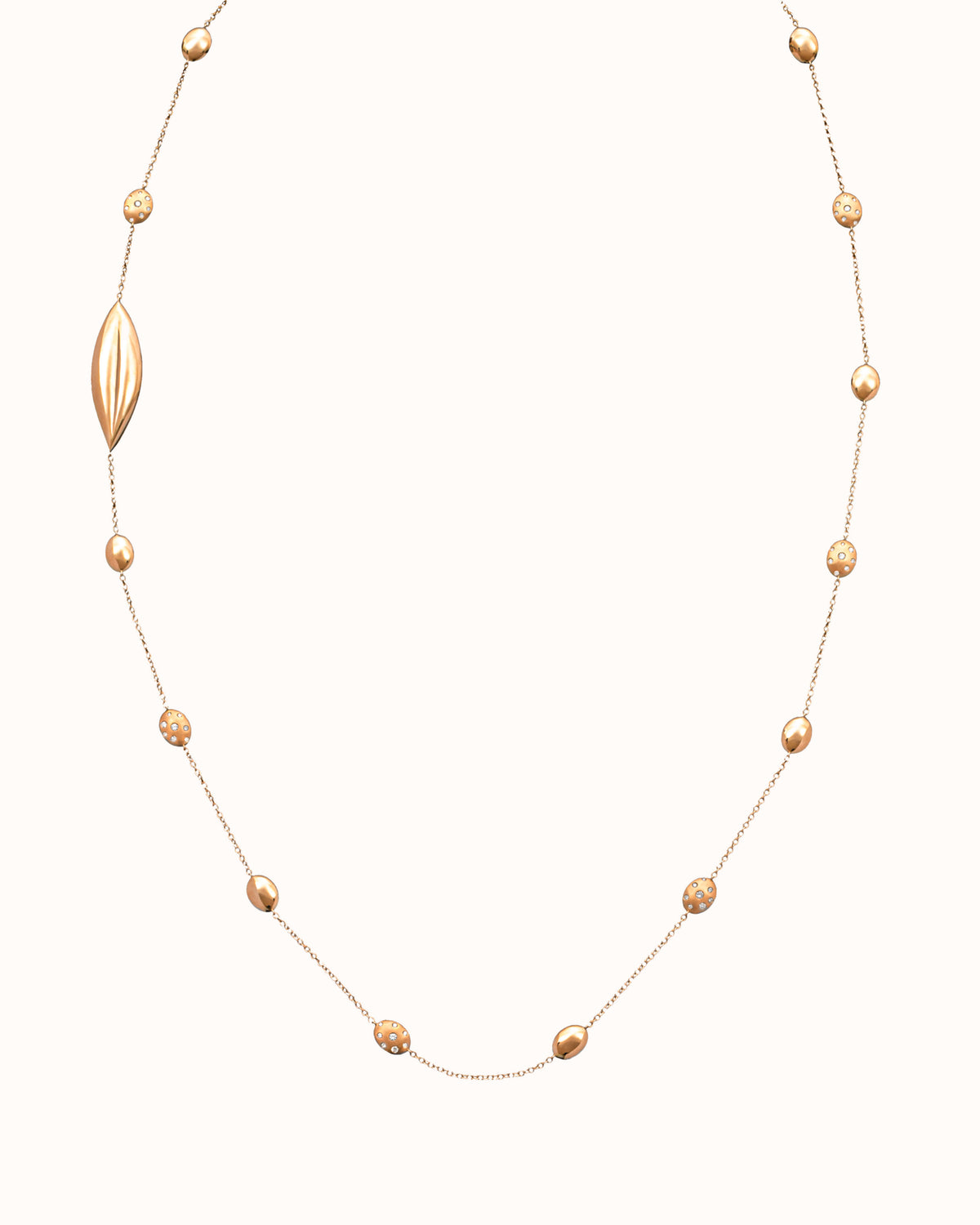 Ulivo 18Kt Gold Long Necklace