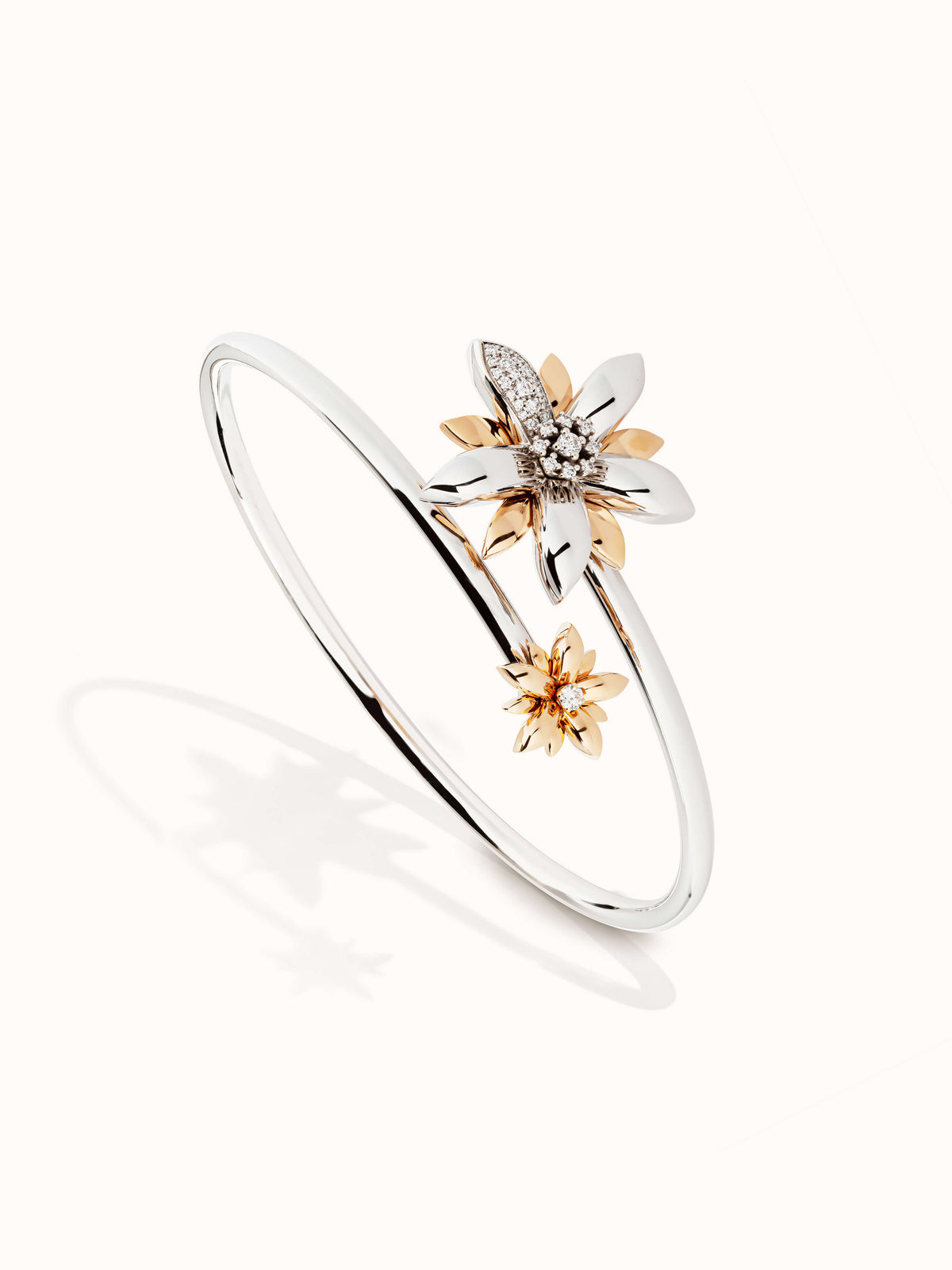 Amalfi 18Kt White And Yellow Gold Bracelet