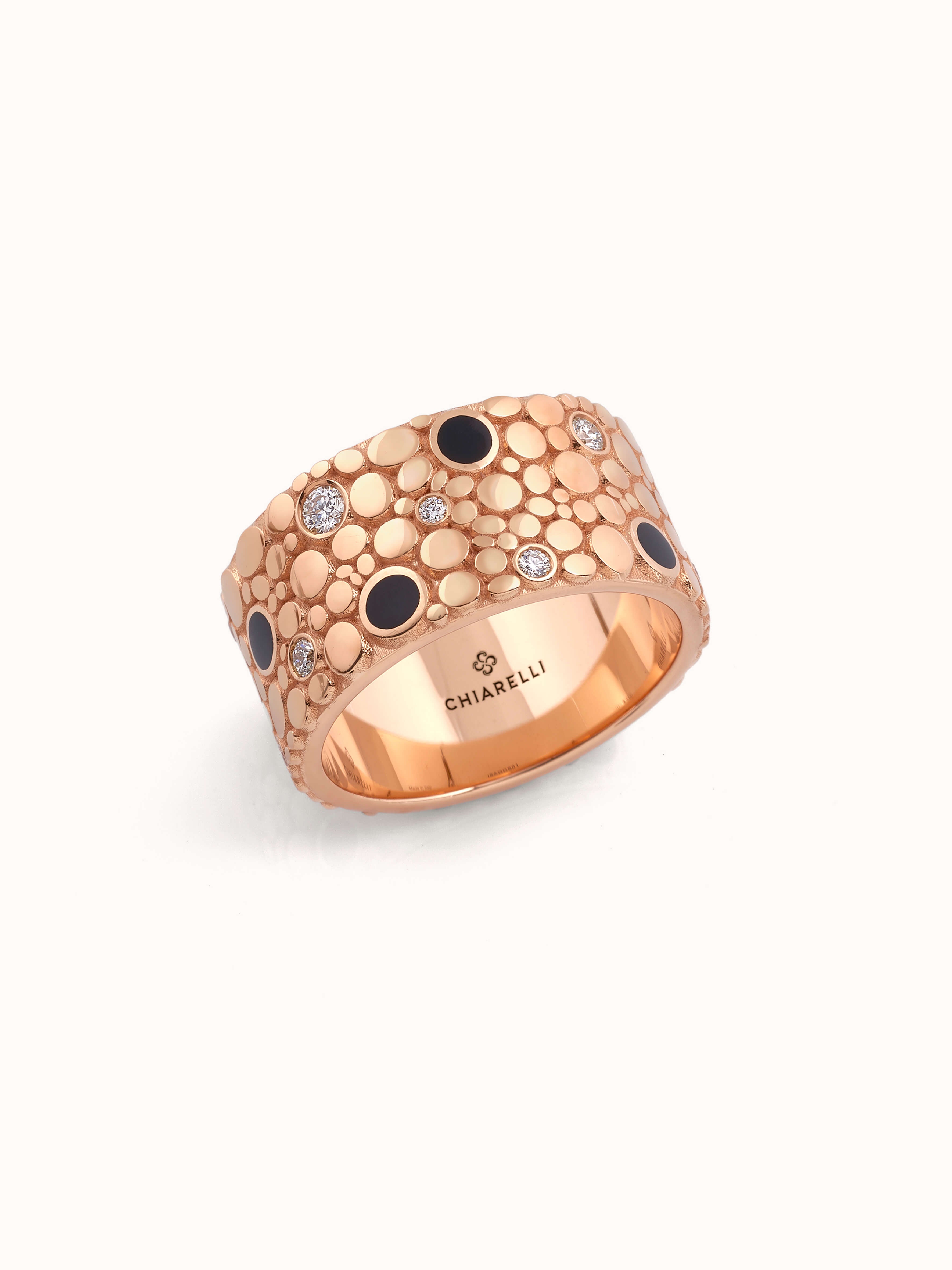 Istinto 18Kt Gold Wide Band Ring