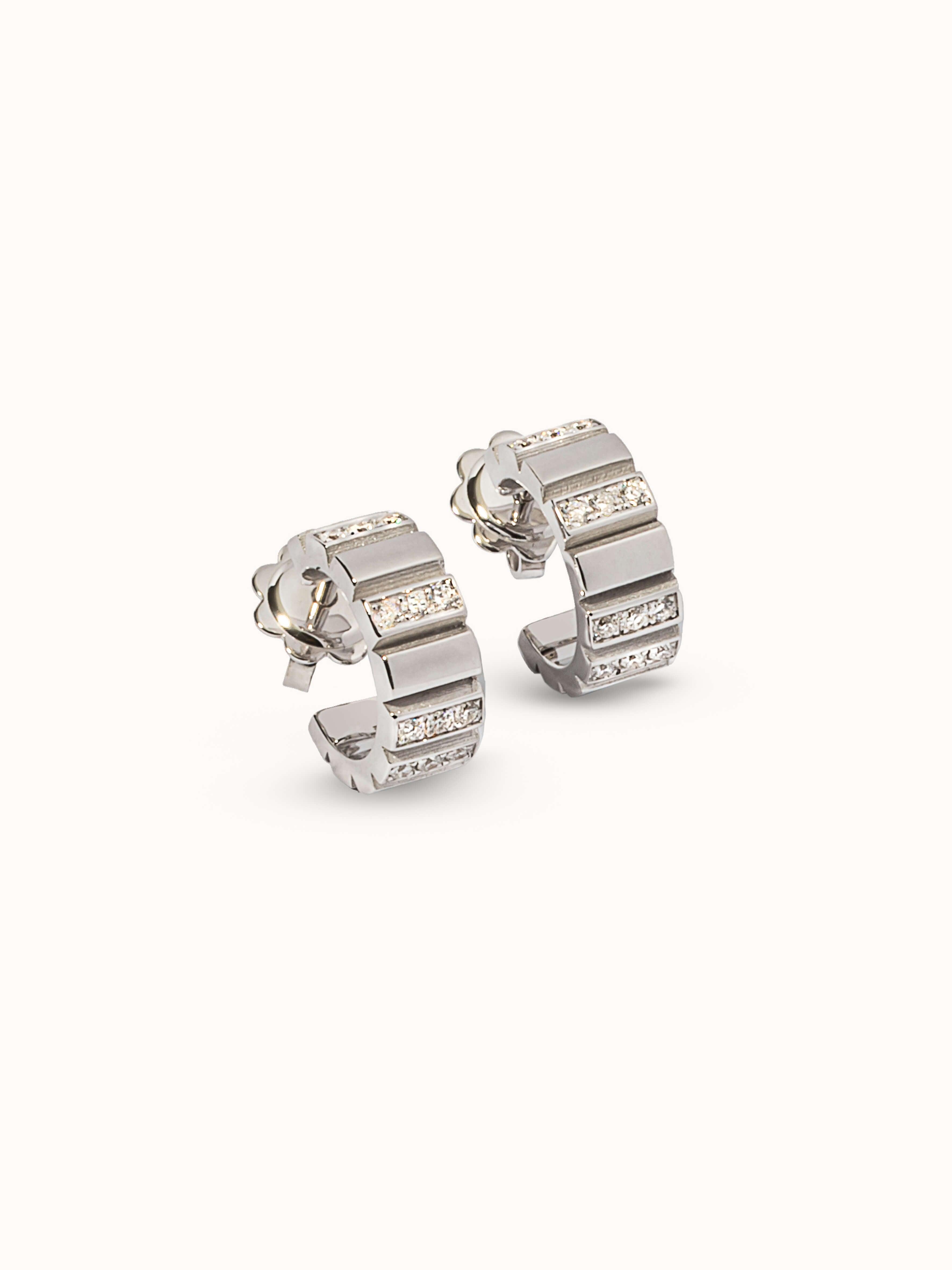Riflessi 18Kt Gold Small Hoop Earrings