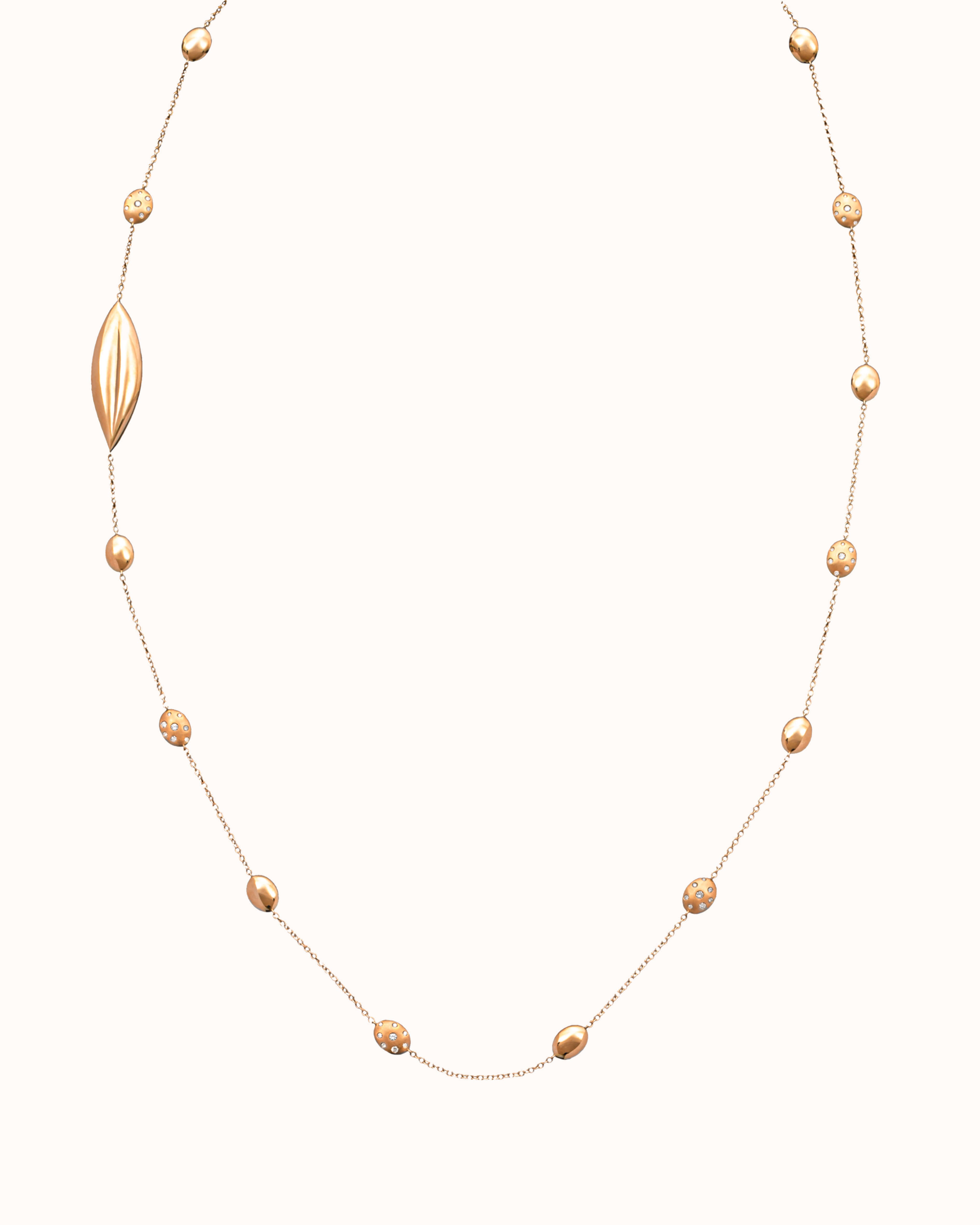 Ulivo 18Kt Gold Long Necklace